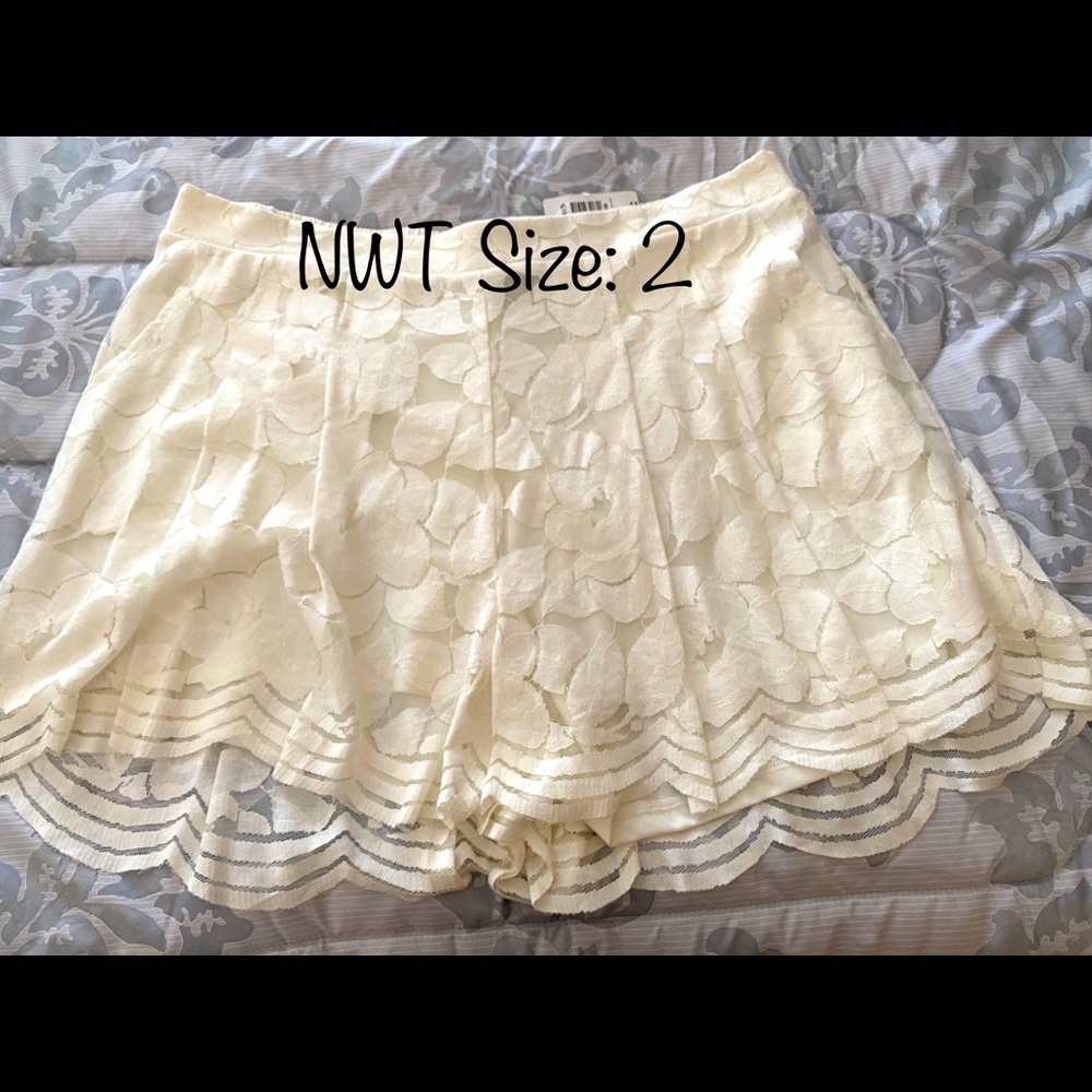*NWT* Torrid Sz: 2 Scalloped Shorts